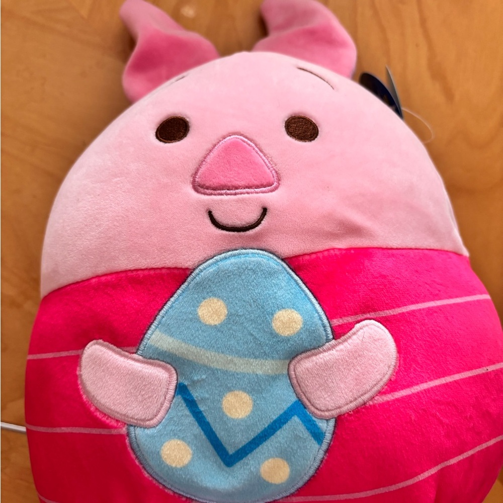 Disney Pink and Blue Piglet Stuffed Animal